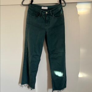 Women's Green Jeans